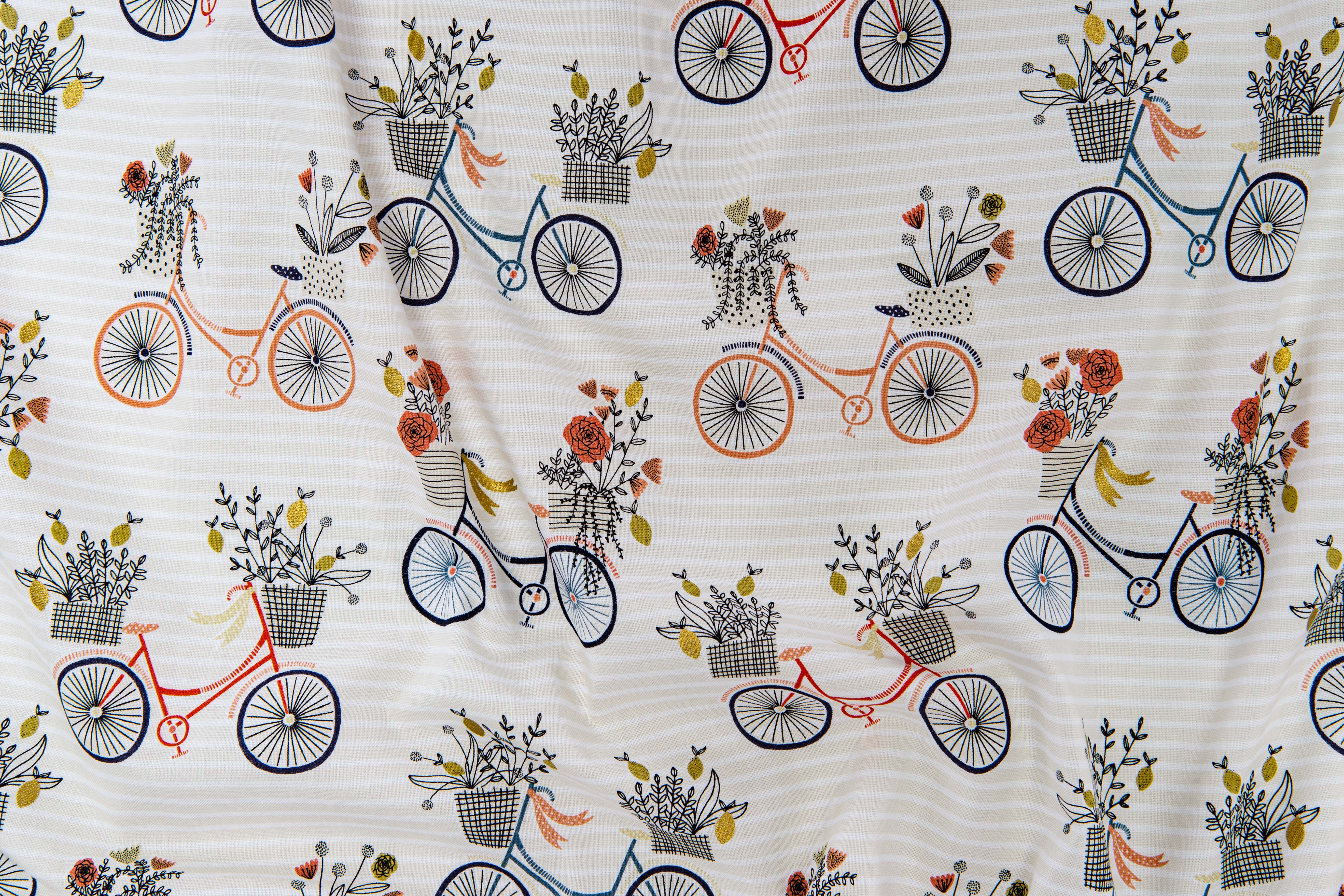 Summer in the Cotswolds - Evening Ride Paradise Fabric