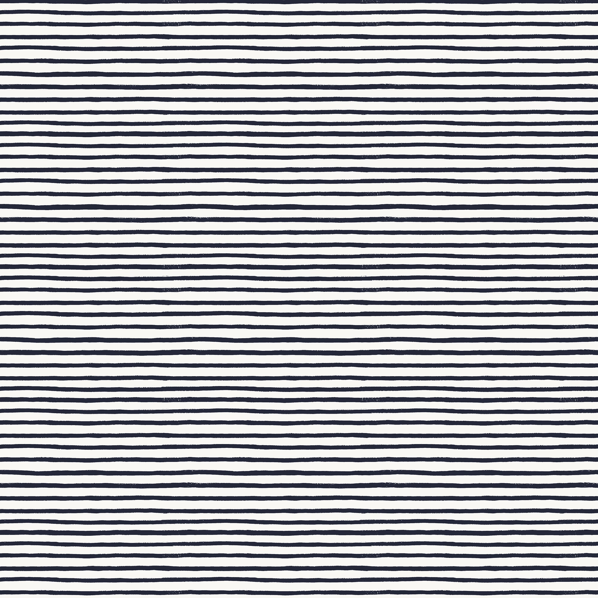 Holiday Classics - Festive Stripe Navy Fabric