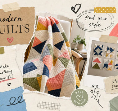 Modern quilt patterns: find your style and start sewing
