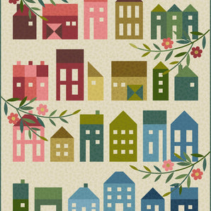 Summer Village Laundry Basket Quilts Pattern