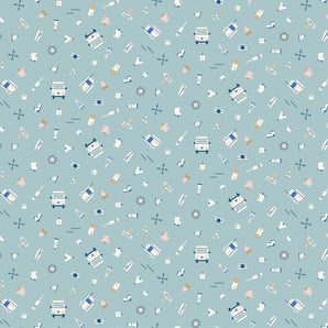 Around the Campfire - Travelling Band of Things Fabric