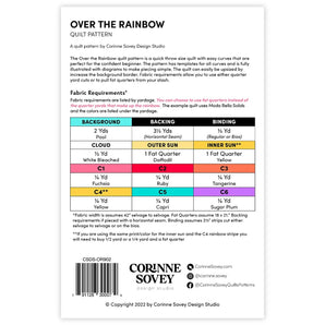 Over the Rainbow Quilt Pattern