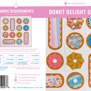 Donut Delight Quilt Pattern