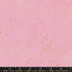 Speckled - Peony - Quilting Fabric