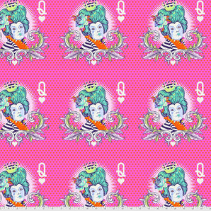 Curiouser & Curiouser - Red Queen Daydream Fabric