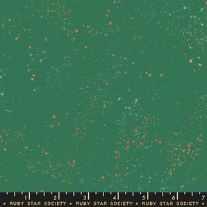 Speckled - Metallic Emerald Green