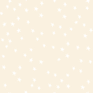 Starry - White on Natural
