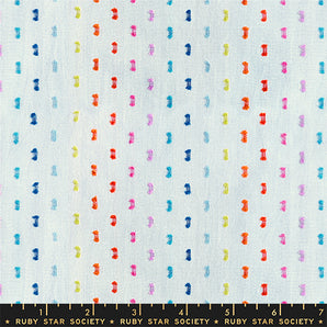 Warp Weft Mystic Fable Natural Flicker Wovens Dot