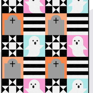 Ghost in the Graveyard Quilt Pattern