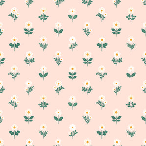 Petit Bouquet Pink Wink Fabric | Wildflora