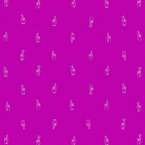 Lucky Charms - Crossed Fingers Magenta