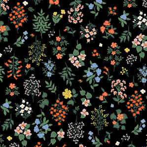 Hawthorne Black Fabric