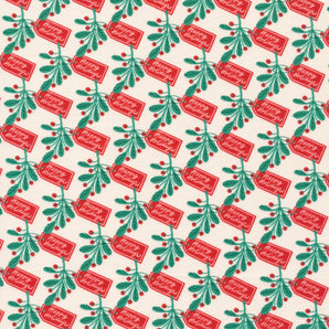 Christmas Past - Happy Holidays Fabric