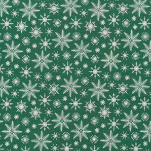 Christmas Past - Snowfall Fabric