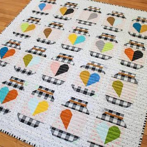 Farmhouse Mason Jars Quilt Pattern