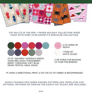 Kris Kringle Quilt Pattern
