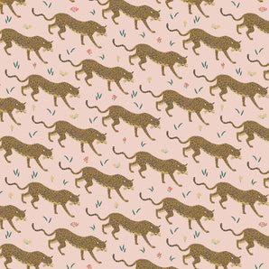 Camont - Jaguar Blush Metallic Fabric