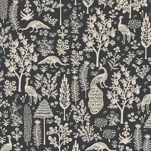 Camont - Menagerie Silhouette Black Fabric
