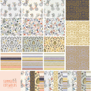 Summer in the Cotswolds 5" Precut Squares