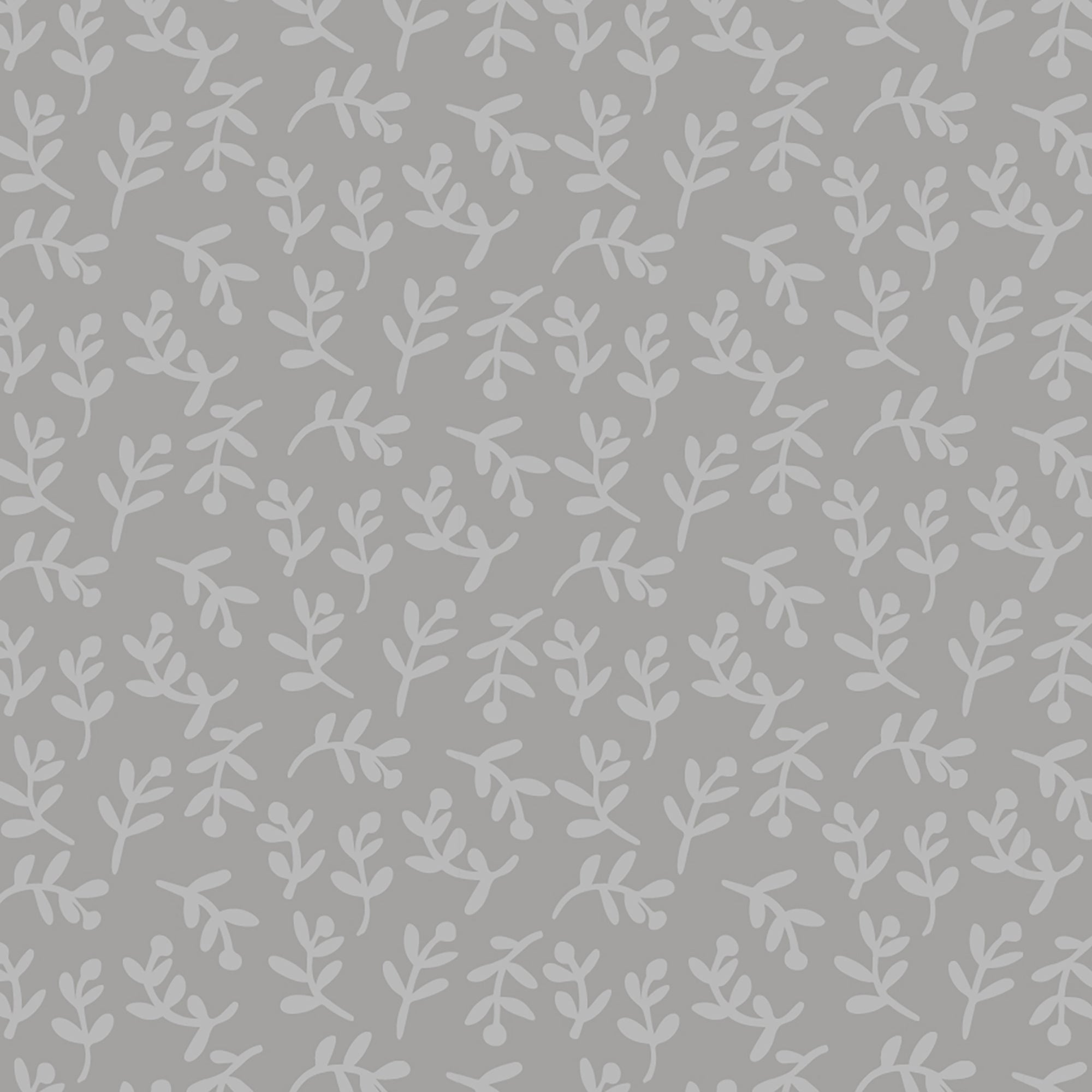 Felicity Basics - Basics Florets Gray Fabric