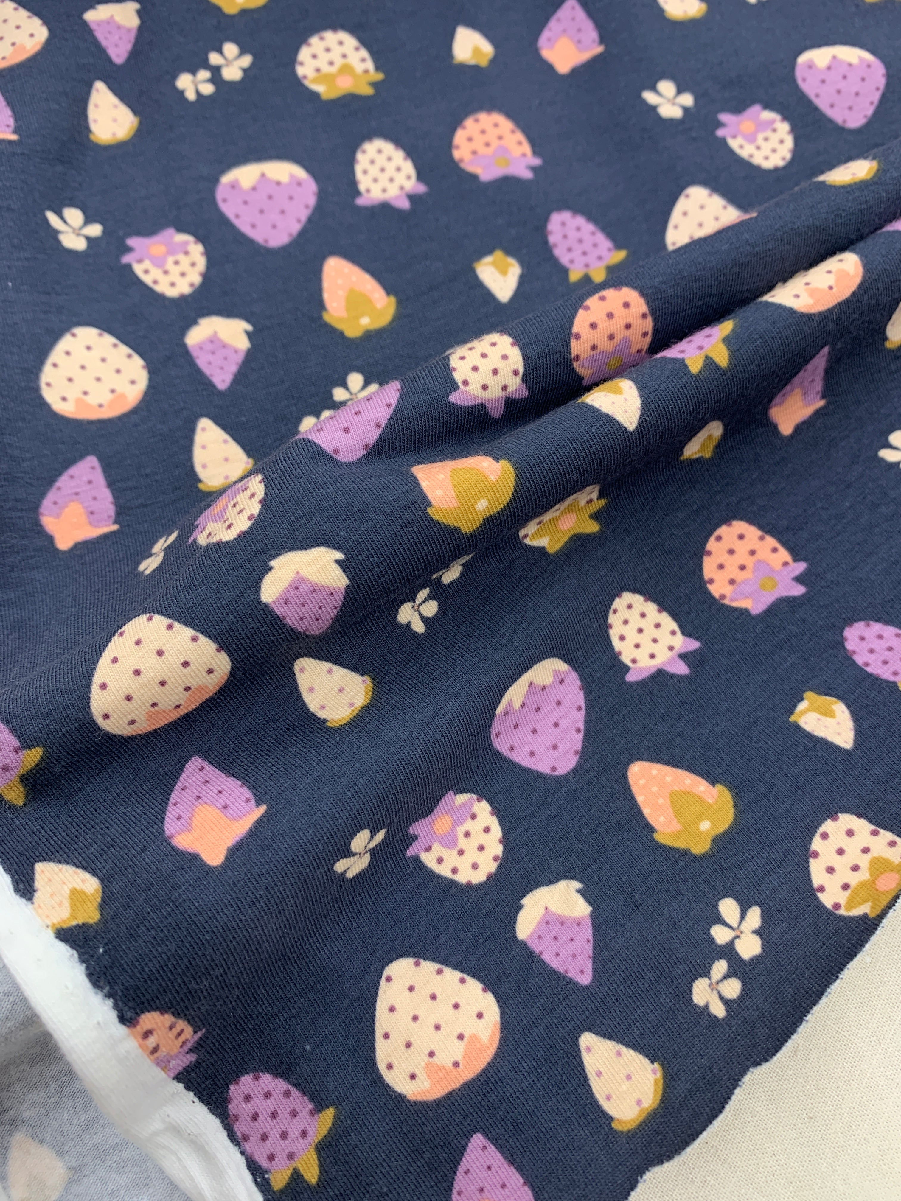Lilliput - Berry Picking KNIT Fabric