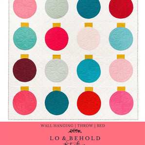 Retro Ornaments Quilt Pattern