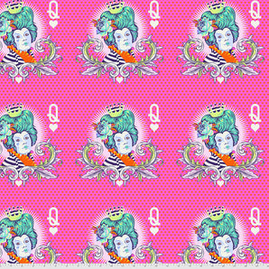 Curiouser & Curiouser - Red Queen Daydream Fabric