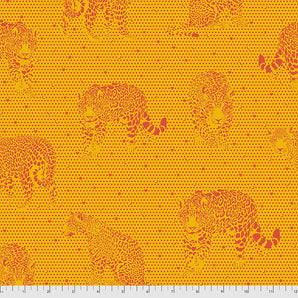 Daydreamer - Lil Jaguars -  Papaya Fabric