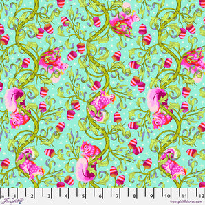 Tiny Beasts - Oh Nuts Glimmer Fabric