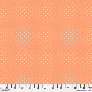 True Colors - Tiny Dots Peachy Fabric