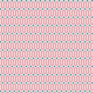 Sunburst - Good Vibes Raspberry Fabric