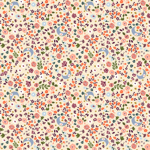 Cosmic Sea - Cosmic Blooms - Sunrise Fabric