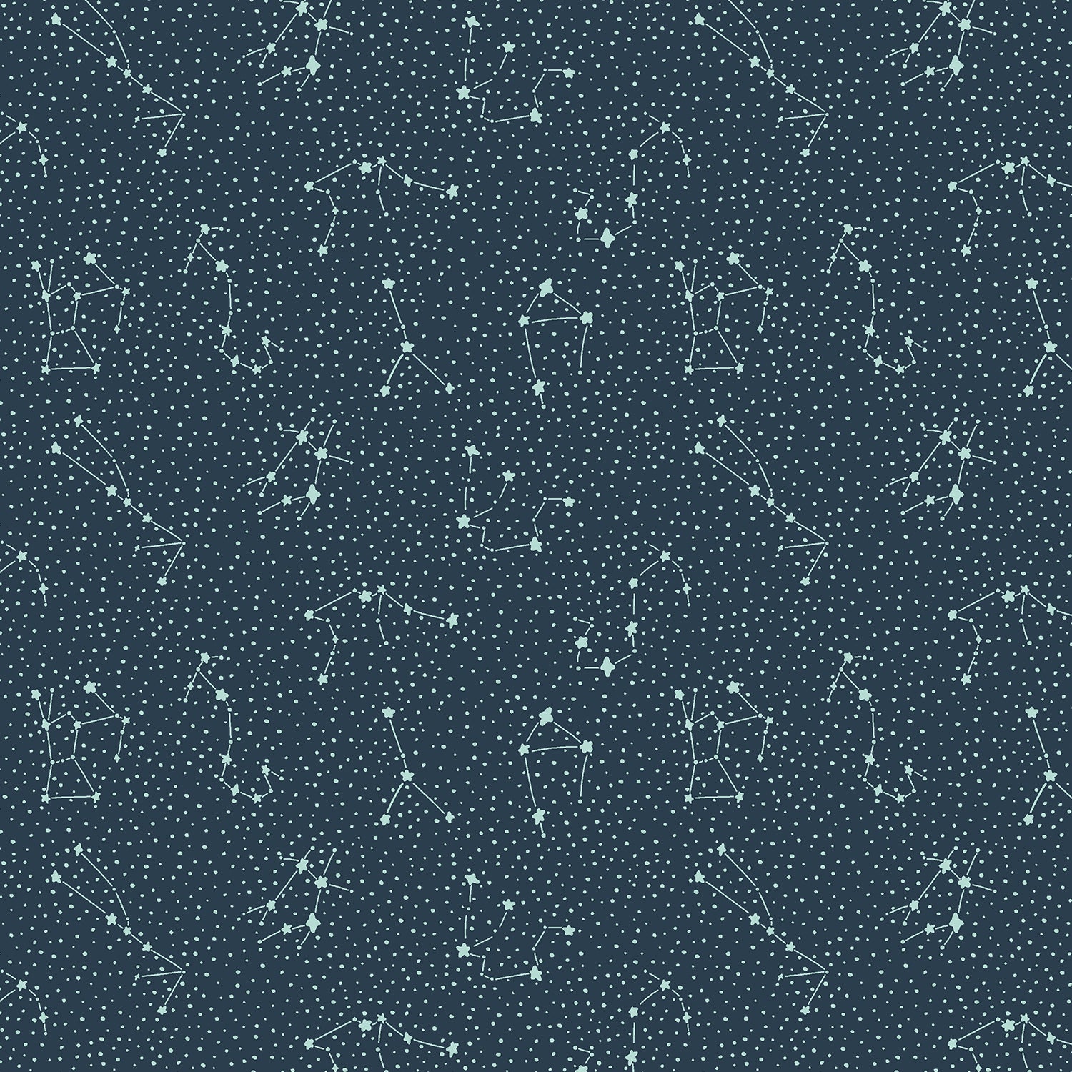 Cosmic Sea - Galaxy - Dark Sky Fabric