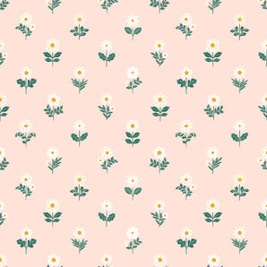 Petit Bouquet Pink Wink Fabric | Wildflora