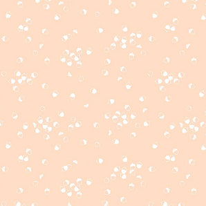 Lucky Charms - Acorns Light Peach Fabric