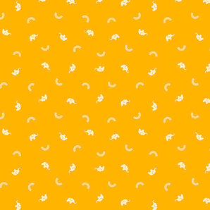 Lucky Charms - Lucky Elephant Yellow Fabric