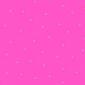 Lucky Charms - Wishbone Hot Pink Fabric