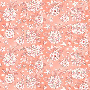 Earth Magic - Flower Dream - Pink Paradise Fabric