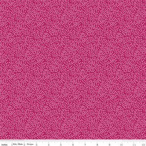 New Dawn - Blossoms Fuchsia Fabric