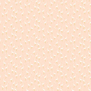 Oasis - Birds Blush Fabric