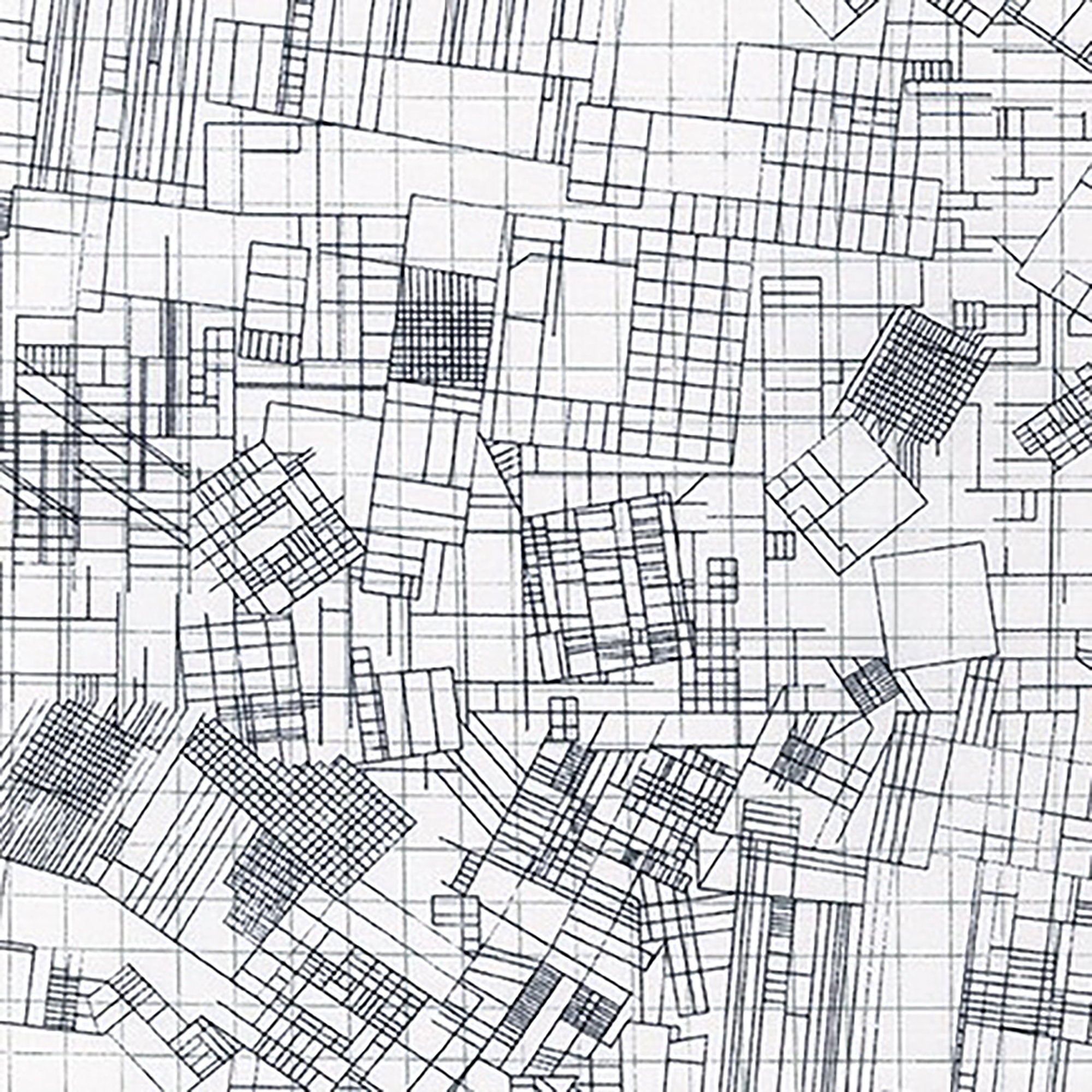 Collection CF - Grids Galore Pepper Fabric