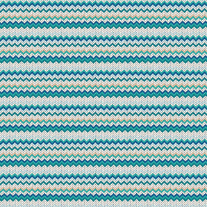 Oasis - Zig Zag Tiles Blush Multi Fabric