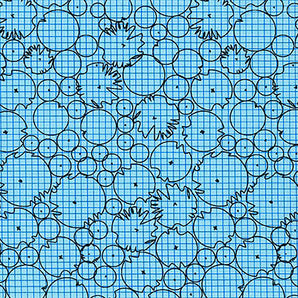 Collection CF - Tree Rings Lake Fabric