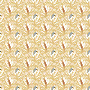 Pond Life - In the Nest Warm Sun Fabric