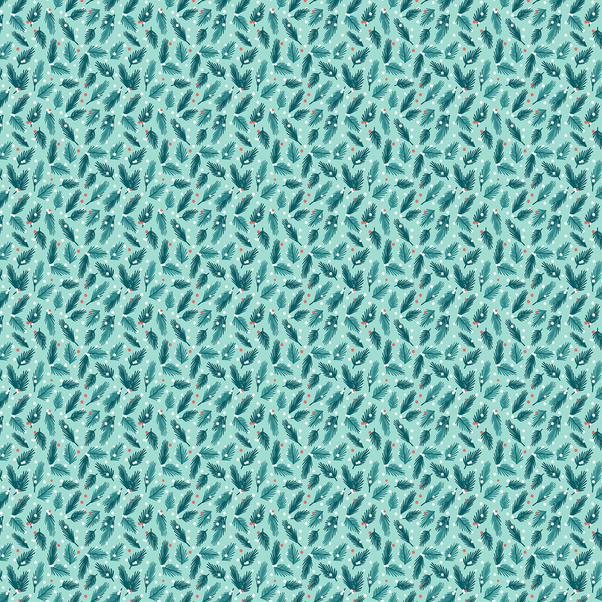 Peppermint - Holly Fabric