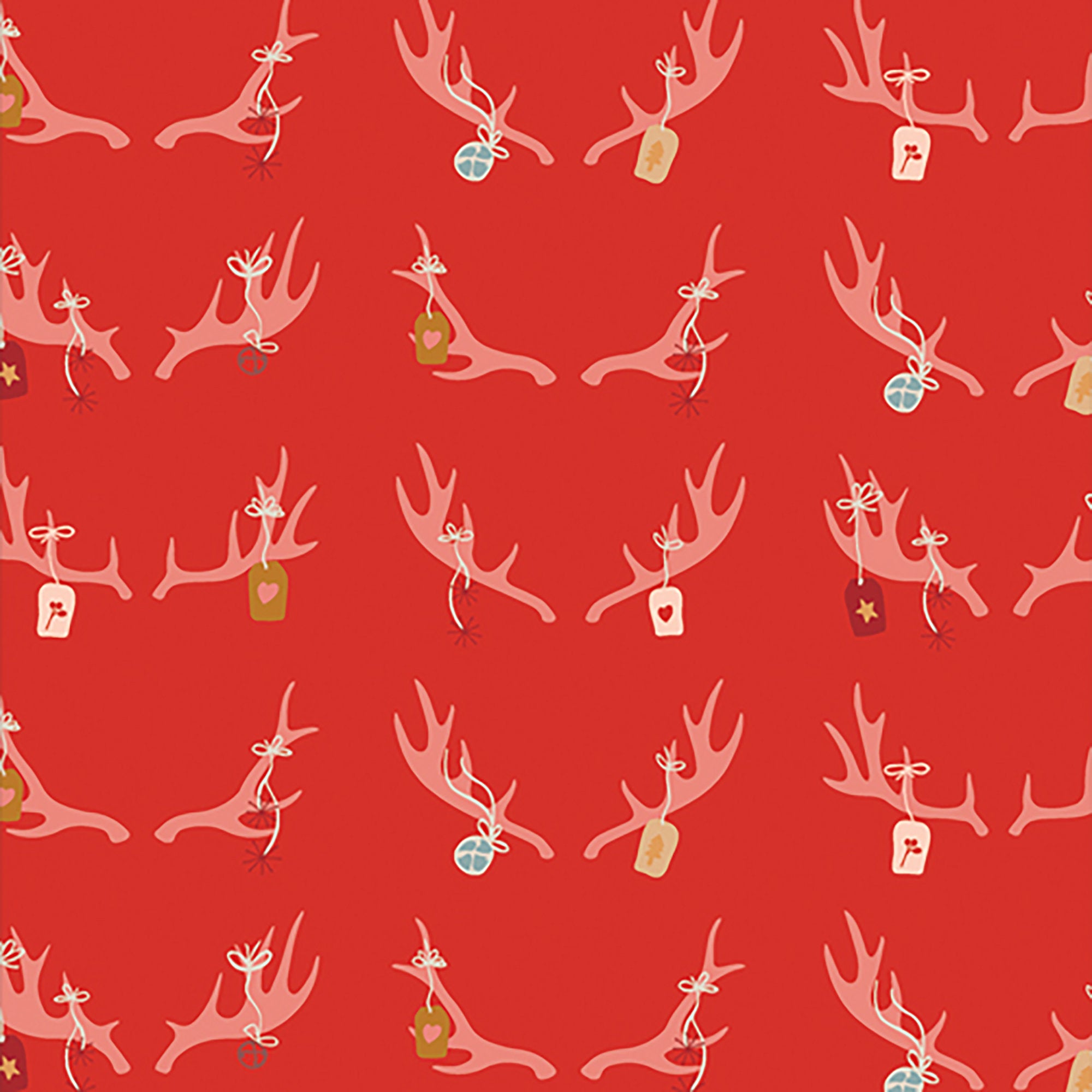 Cozy & Magical - Cheerful Antlers Fabric