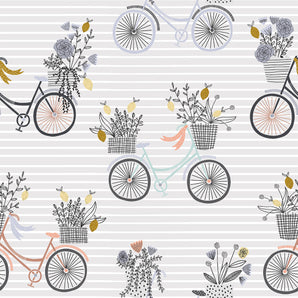 Summer in the Cotswolds - Evening Ride Hyacinth Fabric