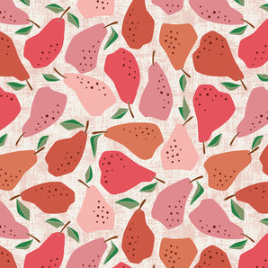 Under the Apple Tree - Pear Red Fabric