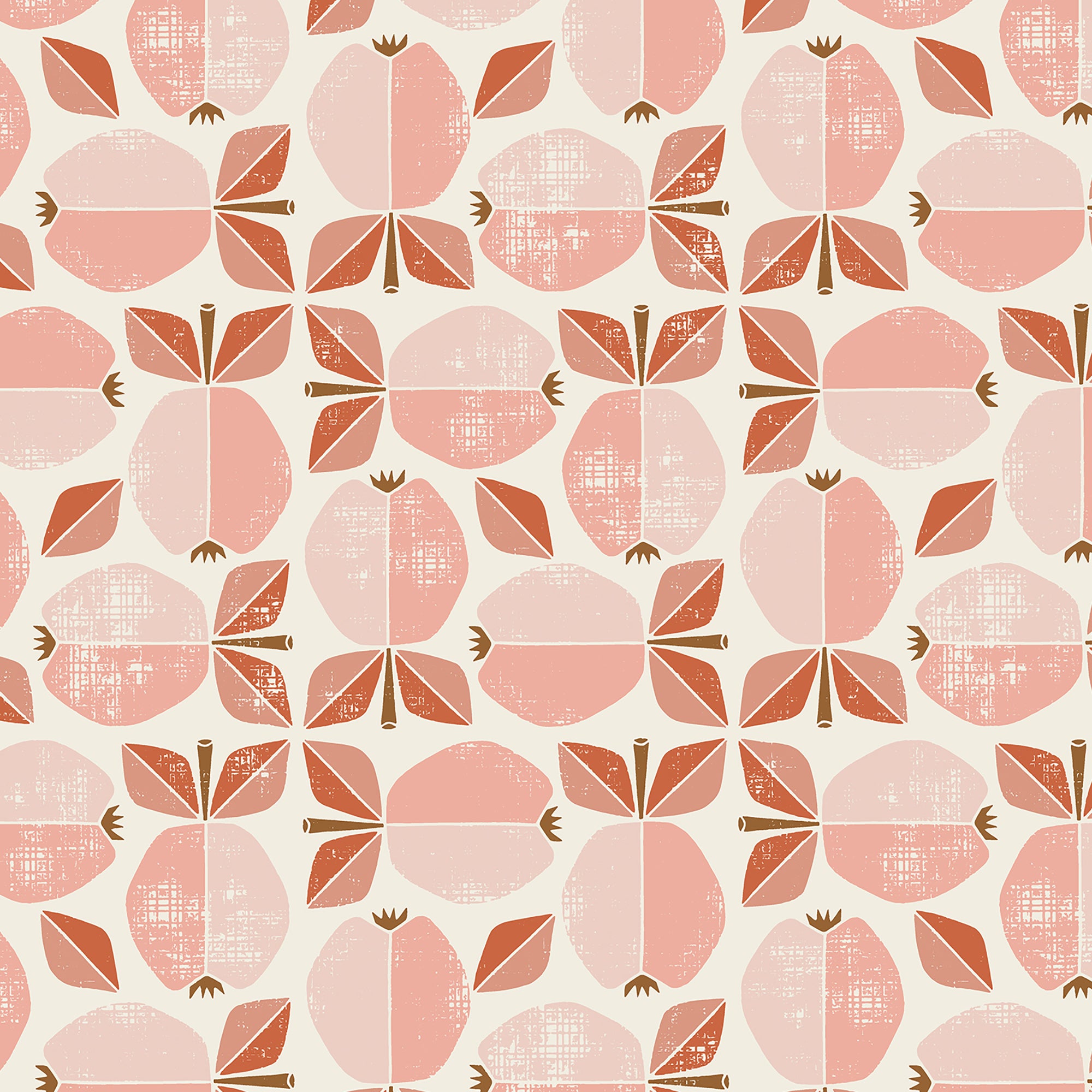Under the Apple Tree - Apple Candy Apple Red Fabric