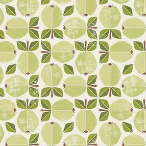 Under the Apple Tree - Apple Green Fabric